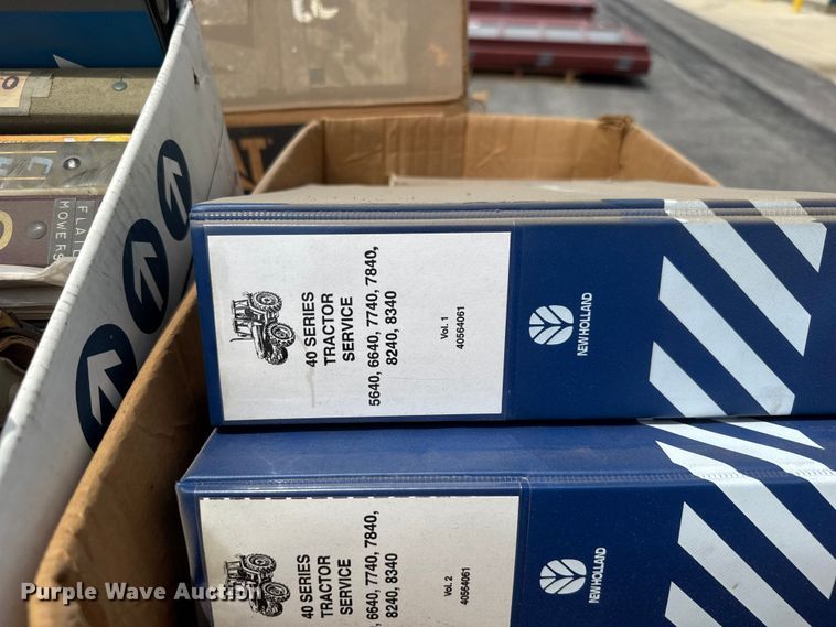 image for item NJ9114 (5) pallets of equipment manuals