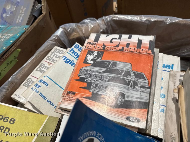 image for item NJ9114 (5) pallets of equipment manuals