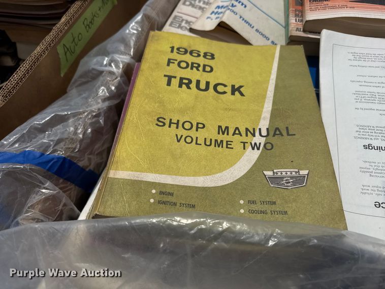 image for item NJ9114 (5) pallets of equipment manuals