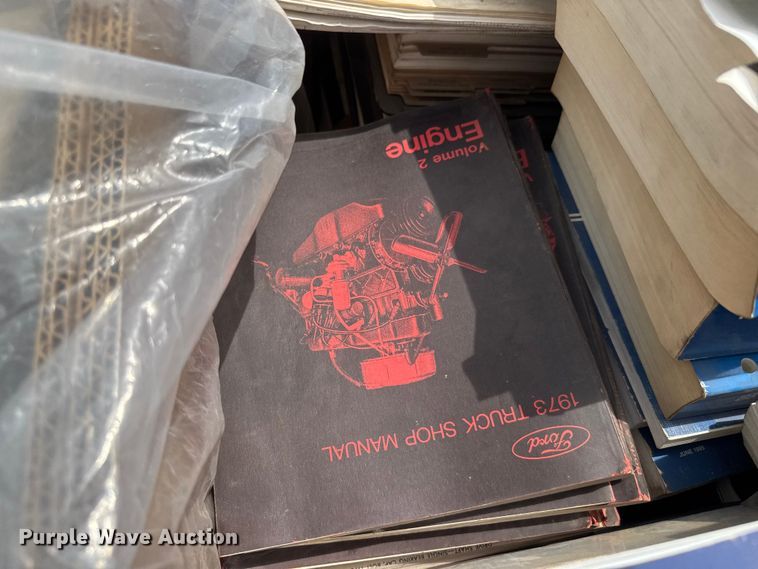image for item NJ9114 (5) pallets of equipment manuals