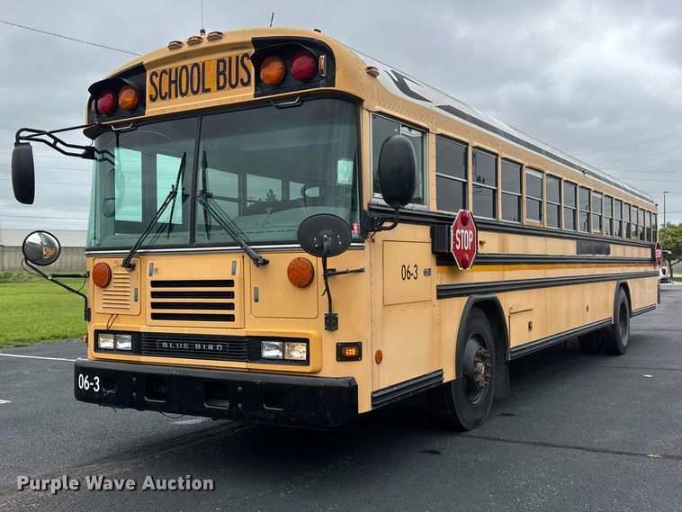 image for item NJ9122 2007 Blue Bird All American school bus