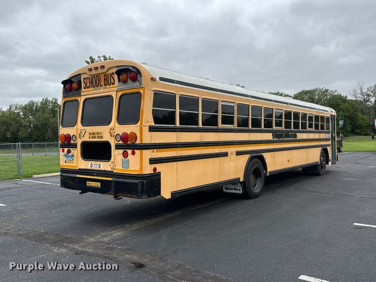 image for item NJ9122 2007 Blue Bird All American school bus