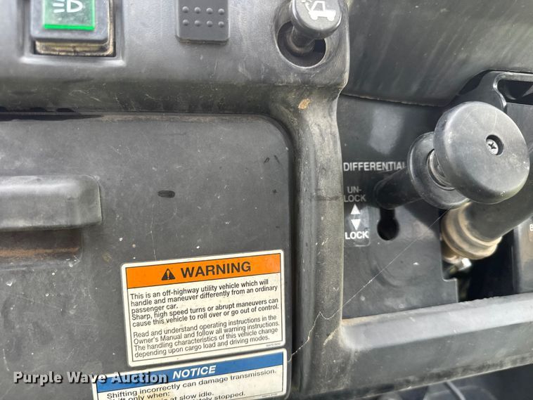 image for item NJ9145 2013 Kawasaki Mule 4010 utility vehicle