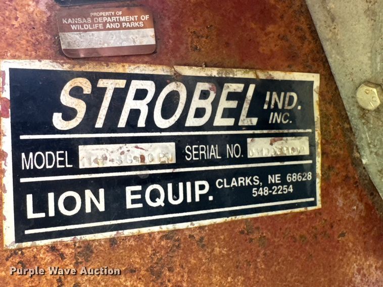 image for item NJ9150 Strobel/Miller 11H SB DC PW grass drill