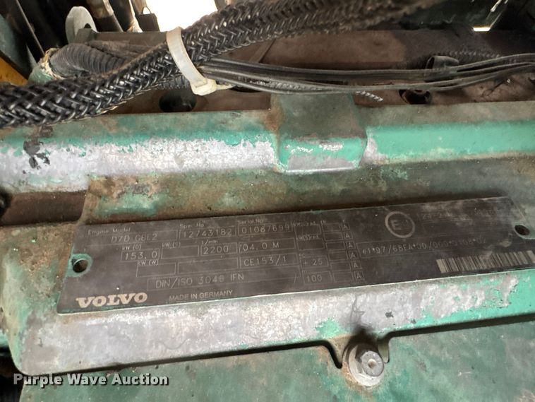 image for item NJ9163 2005 Volvo G720B motor grader
