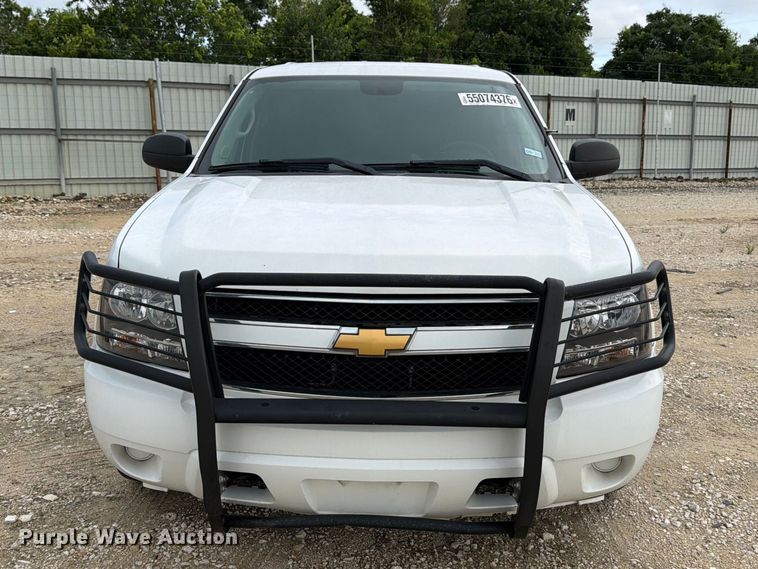 image for item YA3672 2012 Chevrolet Tahoe Police SUV