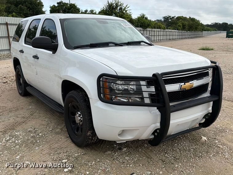 image for item YA3672 2012 Chevrolet Tahoe Police SUV