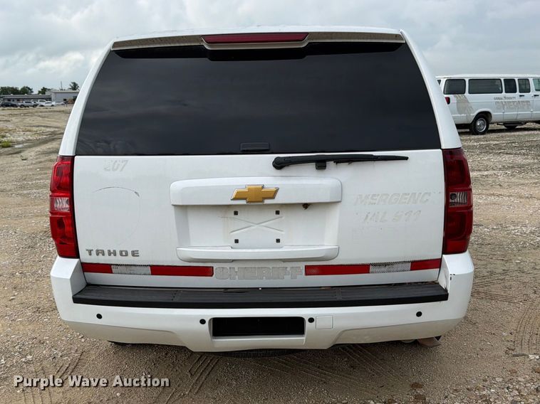 image for item YA3672 2012 Chevrolet Tahoe Police SUV