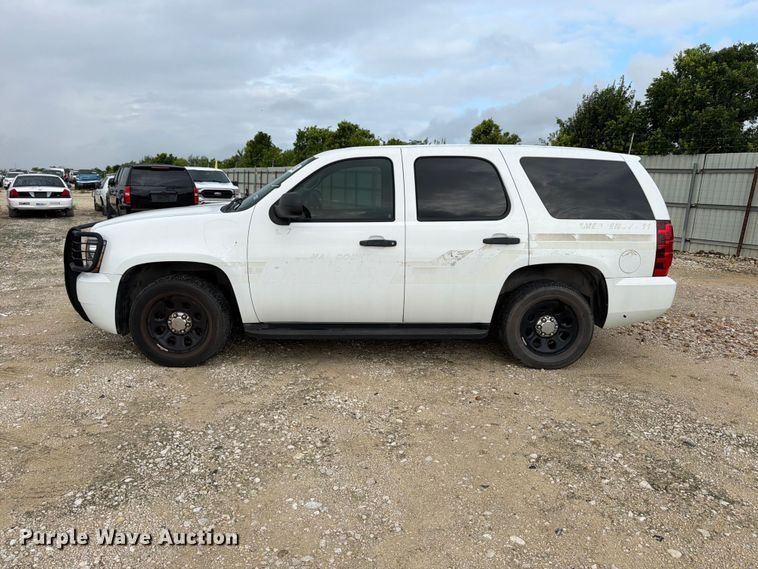 image for item YA3672 2012 Chevrolet Tahoe Police SUV