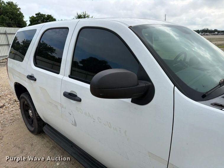 image for item YA3672 2012 Chevrolet Tahoe Police SUV