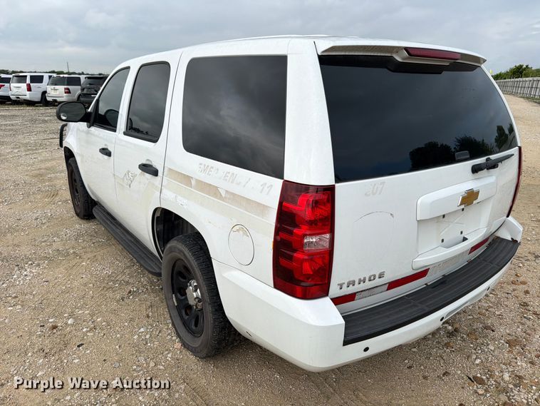 image for item YA3672 2012 Chevrolet Tahoe Police SUV
