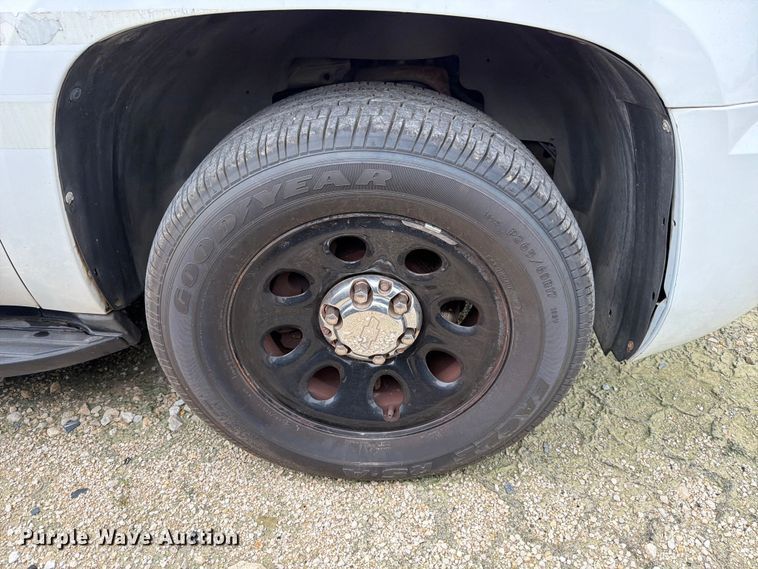 image for item YA3672 2012 Chevrolet Tahoe Police SUV