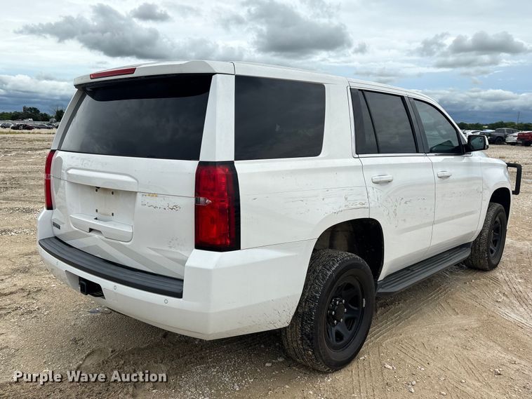 image for item YA3674 2015 Chevrolet Tahoe Police SUV