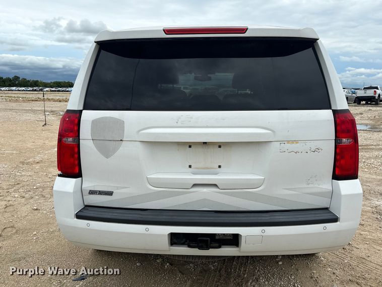 image for item YA3674 2015 Chevrolet Tahoe Police SUV
