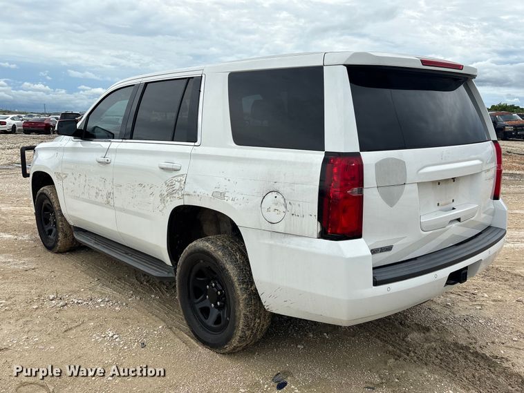 image for item YA3674 2015 Chevrolet Tahoe Police SUV