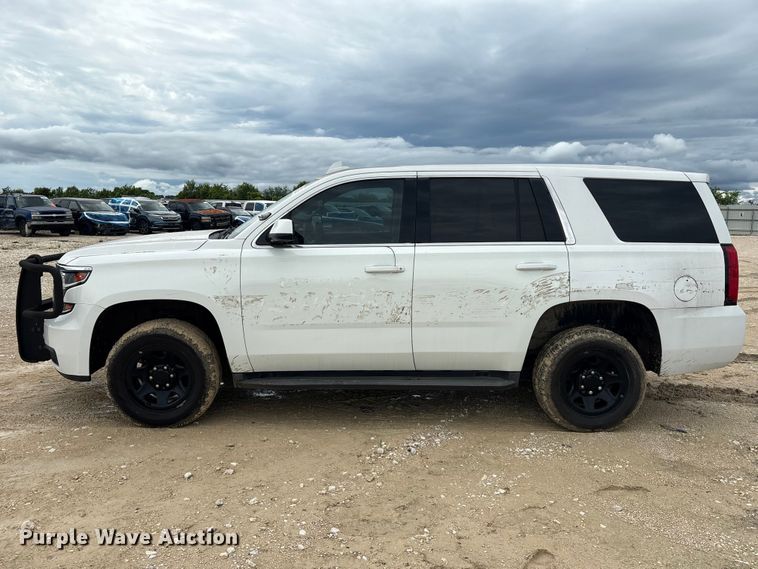 image for item YA3674 2015 Chevrolet Tahoe Police SUV