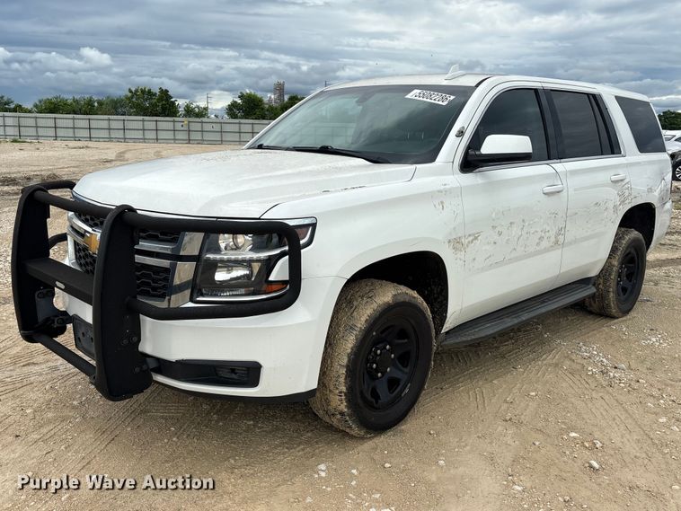image for item YA3674 2015 Chevrolet Tahoe Police SUV