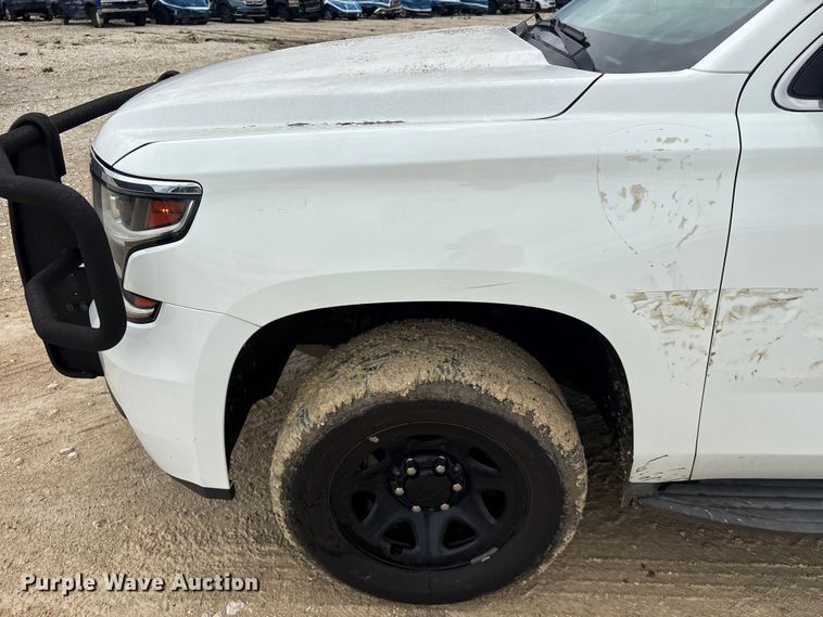image for item YA3674 2015 Chevrolet Tahoe Police SUV
