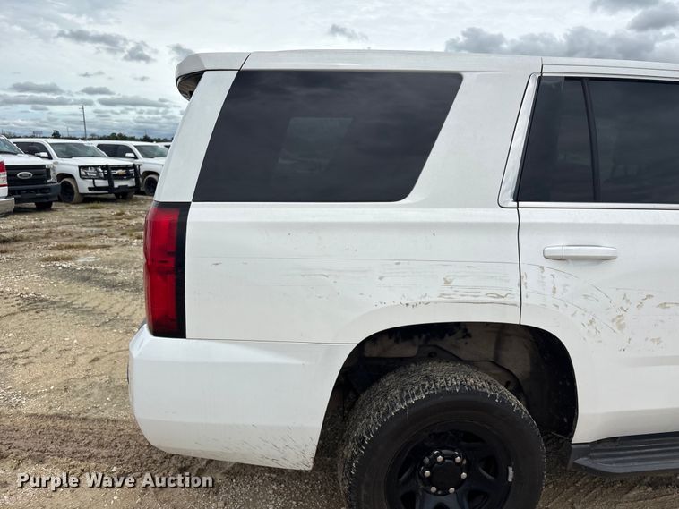 image for item YA3674 2015 Chevrolet Tahoe Police SUV