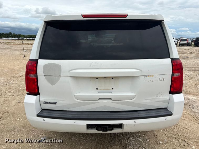 image for item YA3674 2015 Chevrolet Tahoe Police SUV