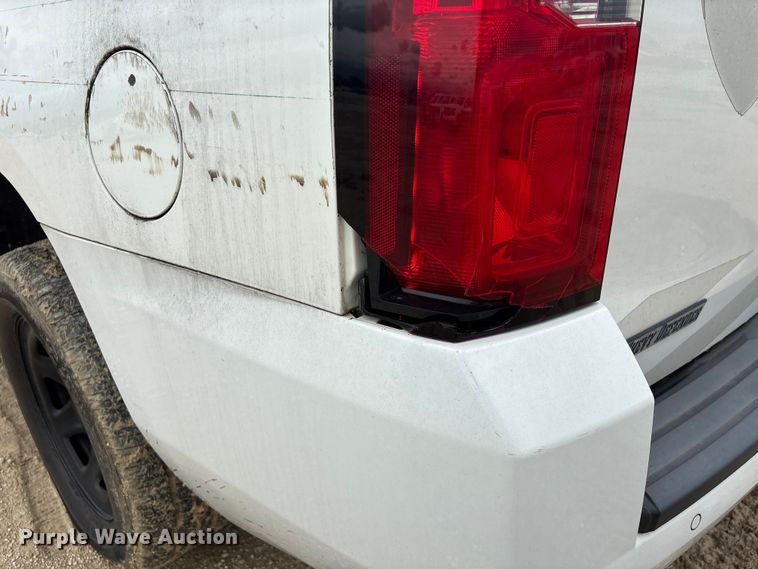 image for item YA3674 2015 Chevrolet Tahoe Police SUV