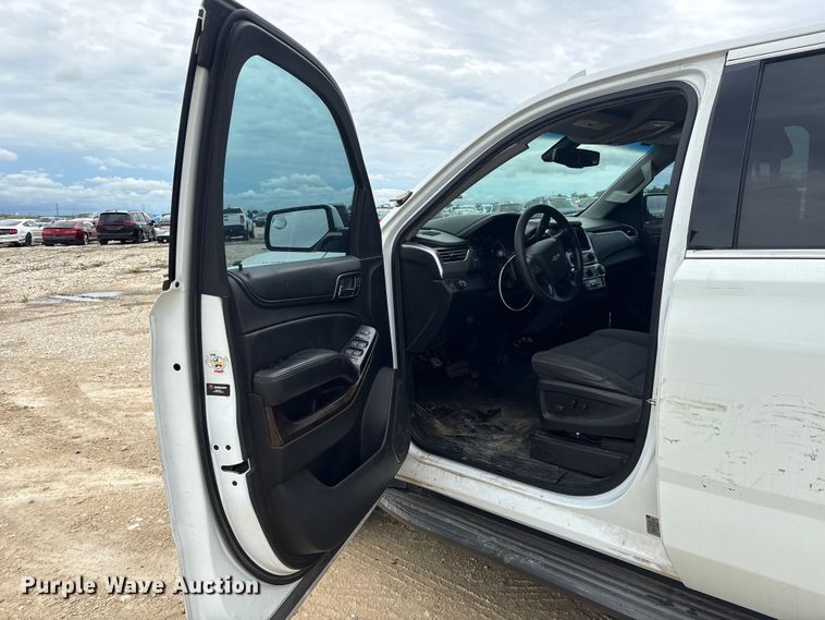 image for item YA3674 2015 Chevrolet Tahoe Police SUV
