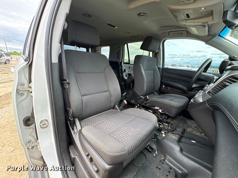 image for item YA3674 2015 Chevrolet Tahoe Police SUV