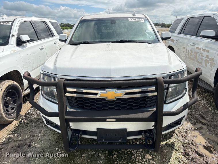 image for item YA3675 2015 Chevrolet Tahoe Police SUV