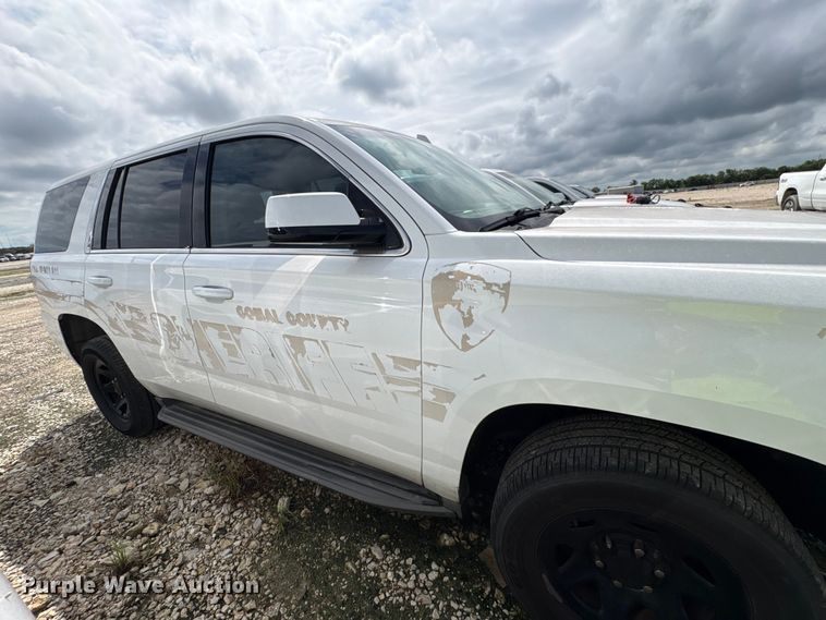 image for item YA3675 2015 Chevrolet Tahoe Police SUV