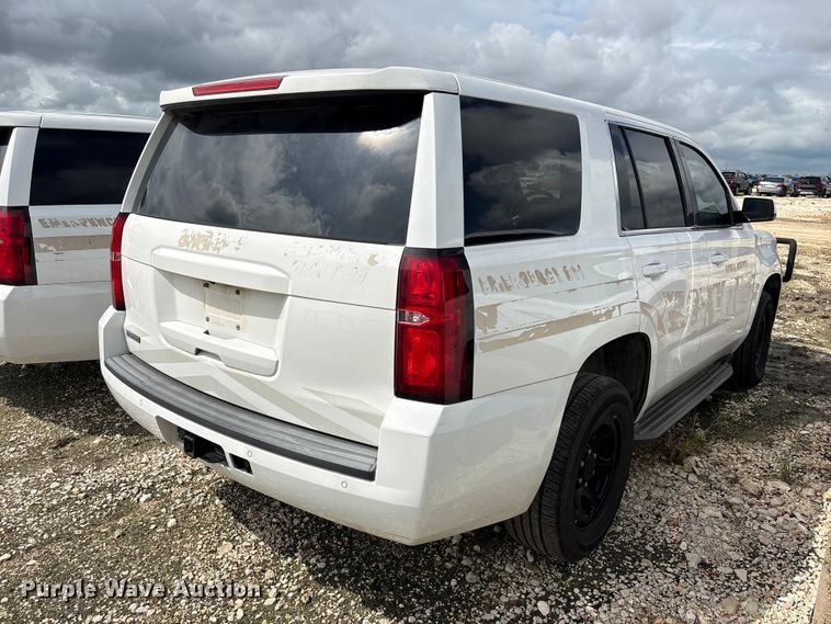 image for item YA3675 2015 Chevrolet Tahoe Police SUV