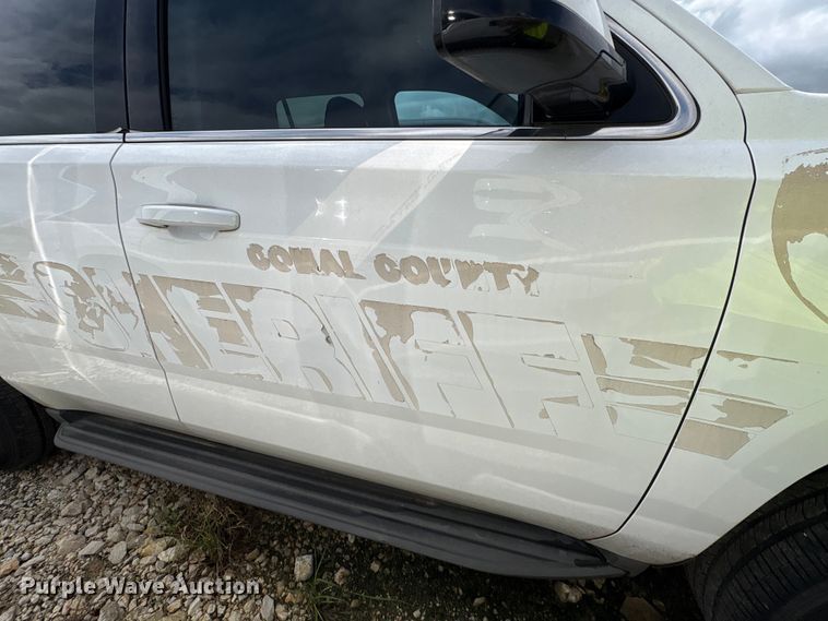 image for item YA3675 2015 Chevrolet Tahoe Police SUV