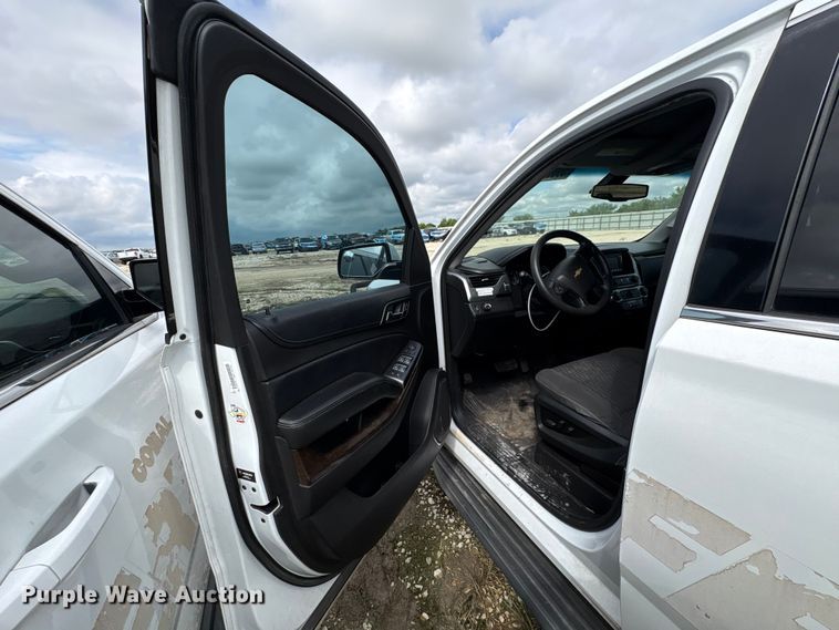 image for item YA3675 2015 Chevrolet Tahoe Police SUV