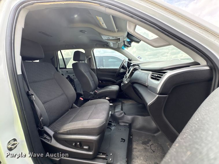 image for item YA3675 2015 Chevrolet Tahoe Police SUV