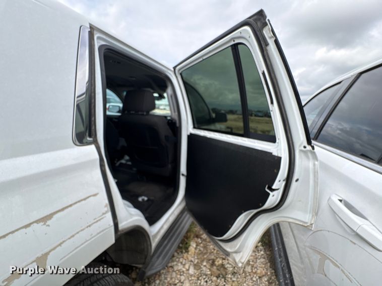 image for item YA3675 2015 Chevrolet Tahoe Police SUV