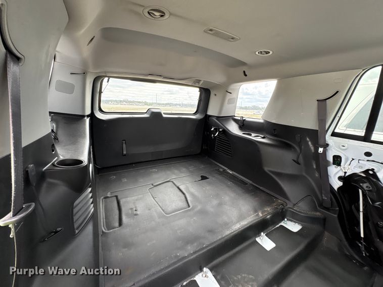 image for item YA3675 2015 Chevrolet Tahoe Police SUV