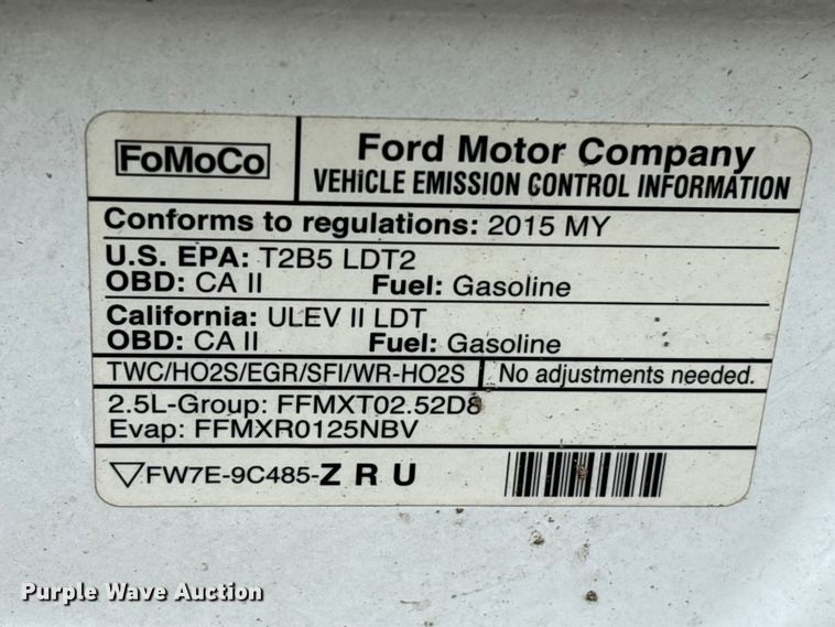 image for item YA3677 2015 Ford Transit Connect van