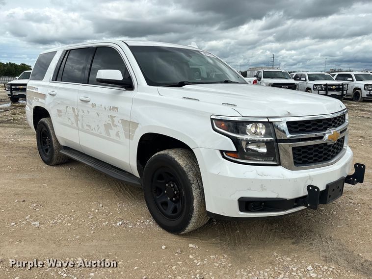 image for item YA3679 2017 Chevrolet Tahoe Police SUV