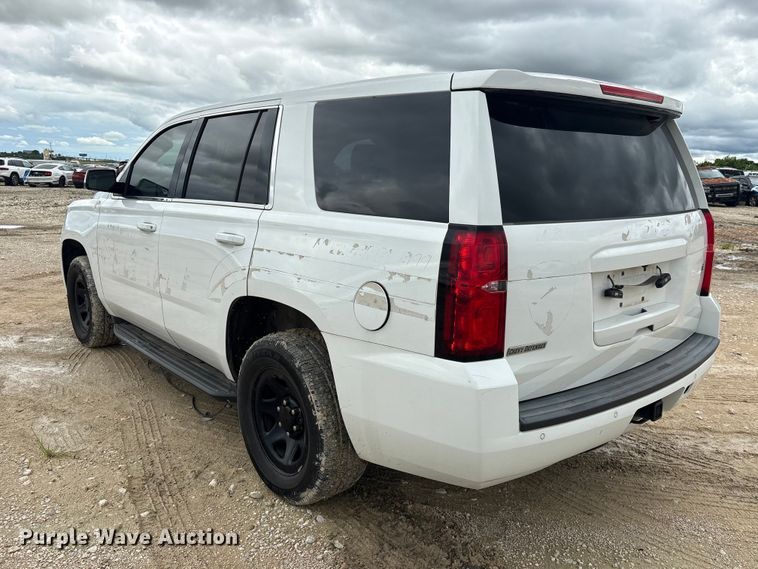 image for item YA3679 2017 Chevrolet Tahoe Police SUV