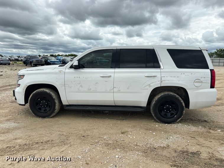 image for item YA3679 2017 Chevrolet Tahoe Police SUV