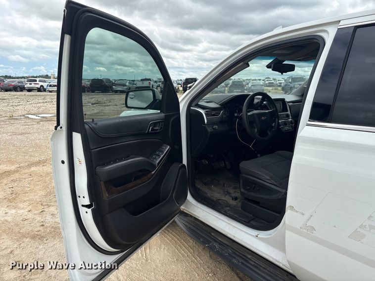 image for item YA3679 2017 Chevrolet Tahoe Police SUV