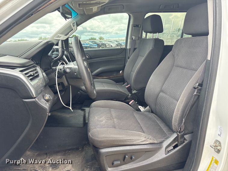 image for item YA3679 2017 Chevrolet Tahoe Police SUV