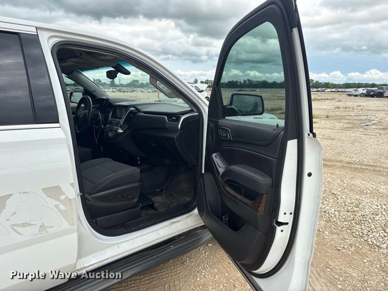 image for item YA3679 2017 Chevrolet Tahoe Police SUV
