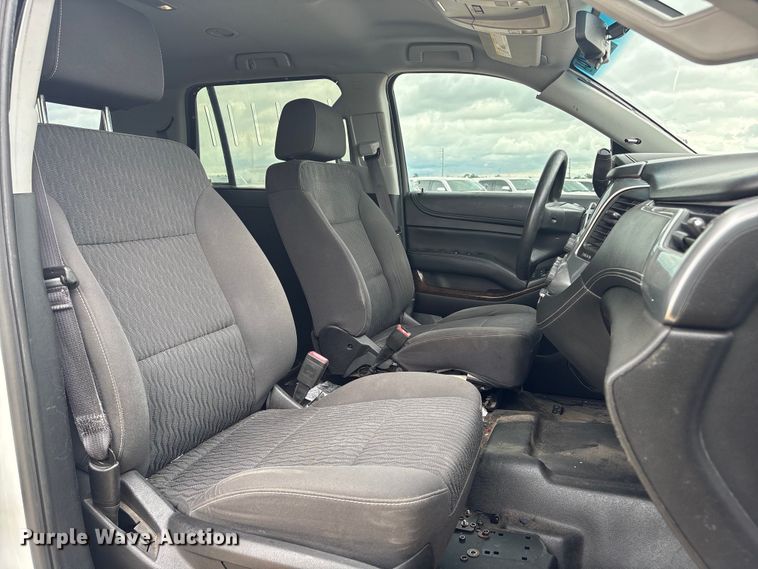 image for item YA3679 2017 Chevrolet Tahoe Police SUV