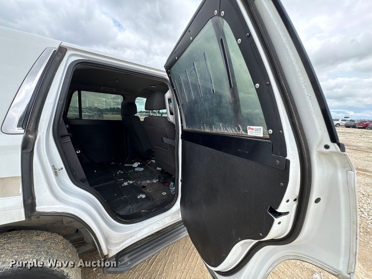 image for item YA3679 2017 Chevrolet Tahoe Police SUV