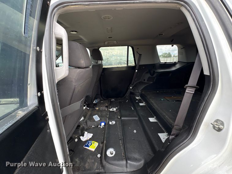 image for item YA3679 2017 Chevrolet Tahoe Police SUV