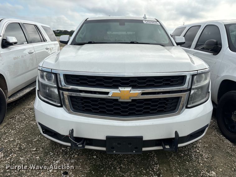 image for item YA3681 2017 Chevrolet Tahoe Police SUV