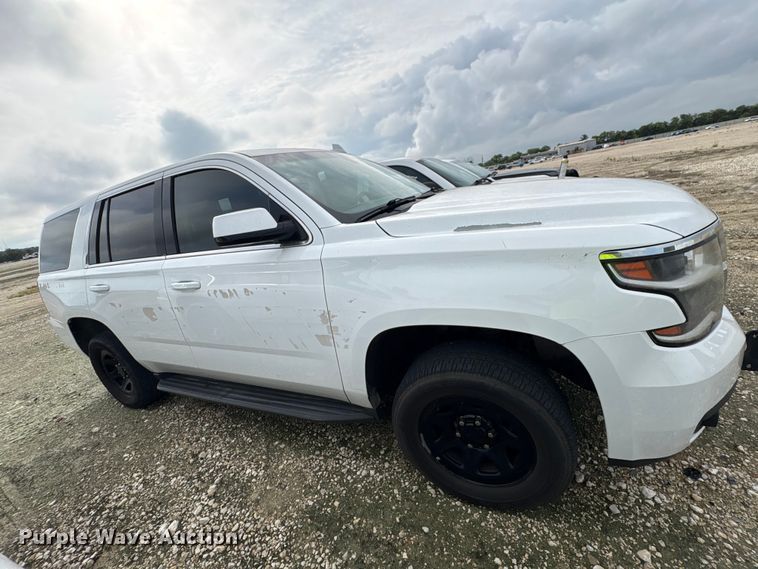 image for item YA3681 2017 Chevrolet Tahoe Police SUV