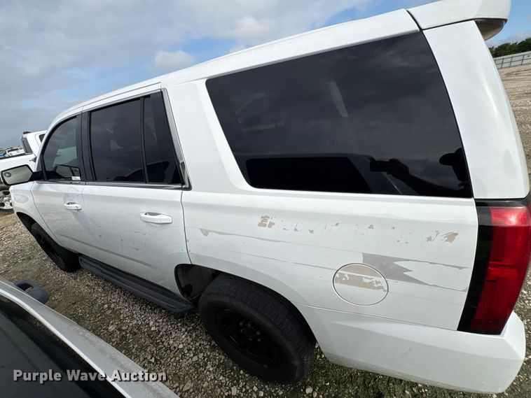 image for item YA3681 2017 Chevrolet Tahoe Police SUV
