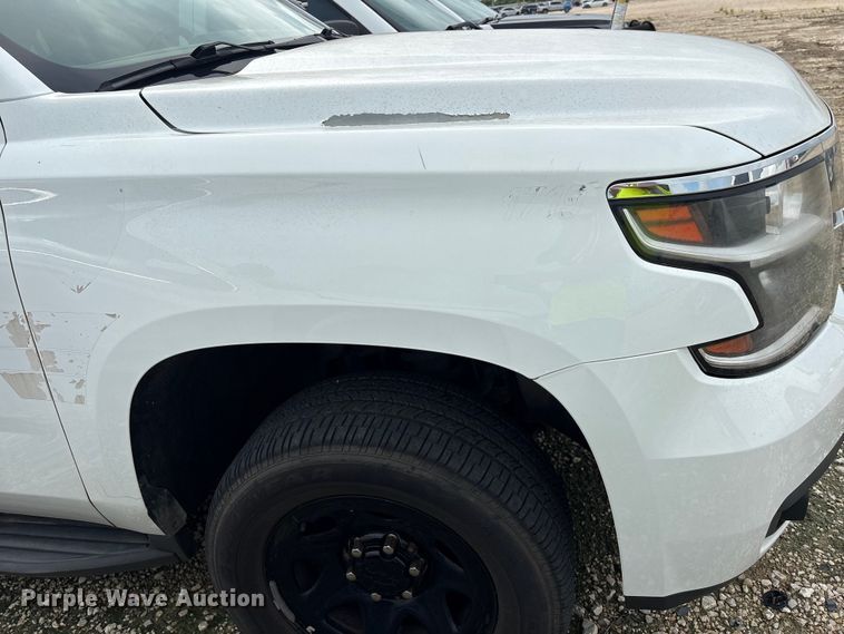 image for item YA3681 2017 Chevrolet Tahoe Police SUV