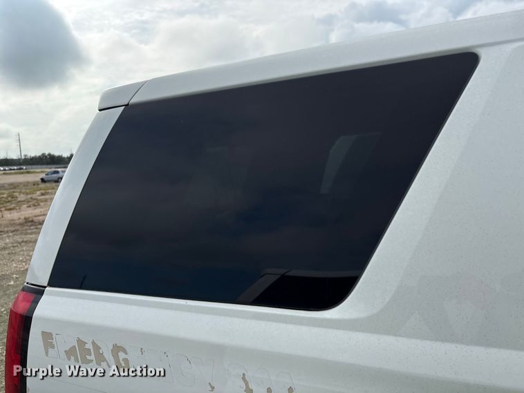 image for item YA3681 2017 Chevrolet Tahoe Police SUV
